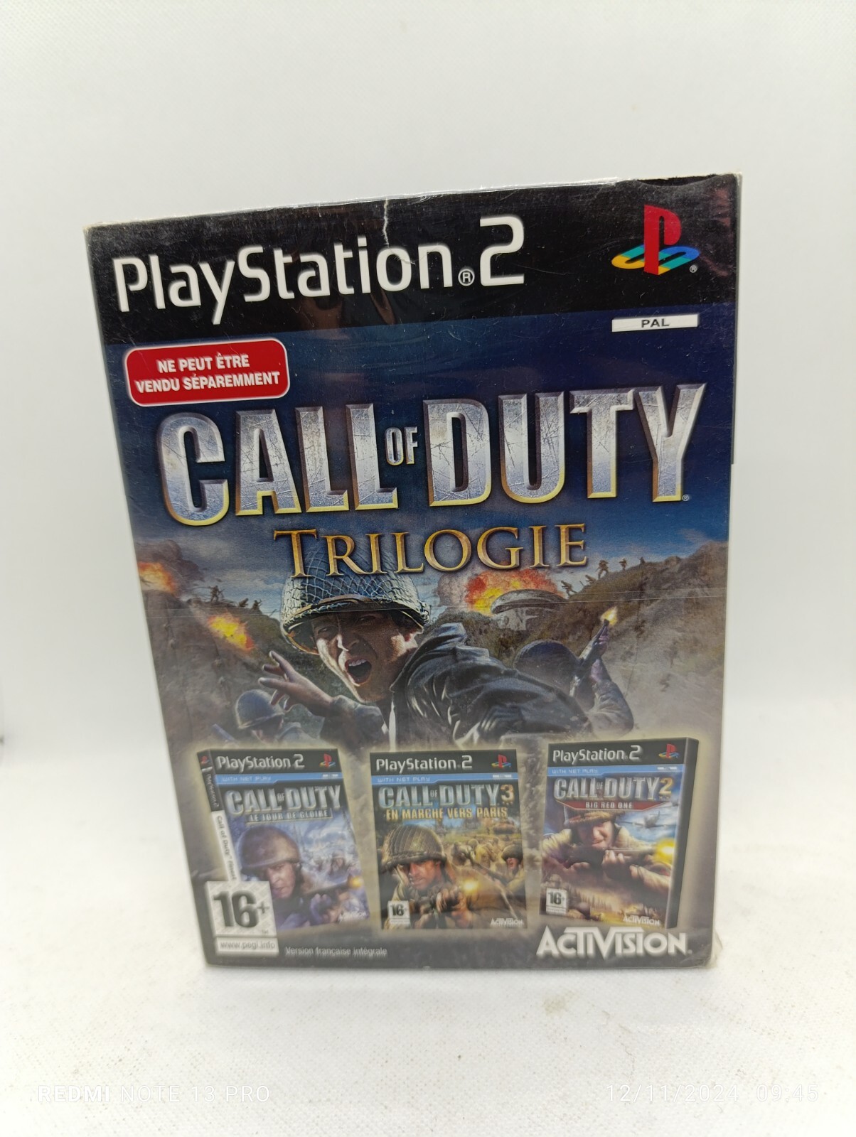 Call Of Duty Trilogie PS2 . Français Pack 3 Jeux Collector - PlayStation 2