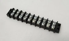 (Lot 5) BEAU 77 10-Position Double Row Terminal Barrier Block  Molex .375 NOB