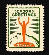 NAACP - 1948 Christmas Greetings Stamp