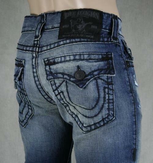 True Religion Jeans Men's Joey Super T High Plains Black True Religion Jeans Men's Joey Super T High Plains Black