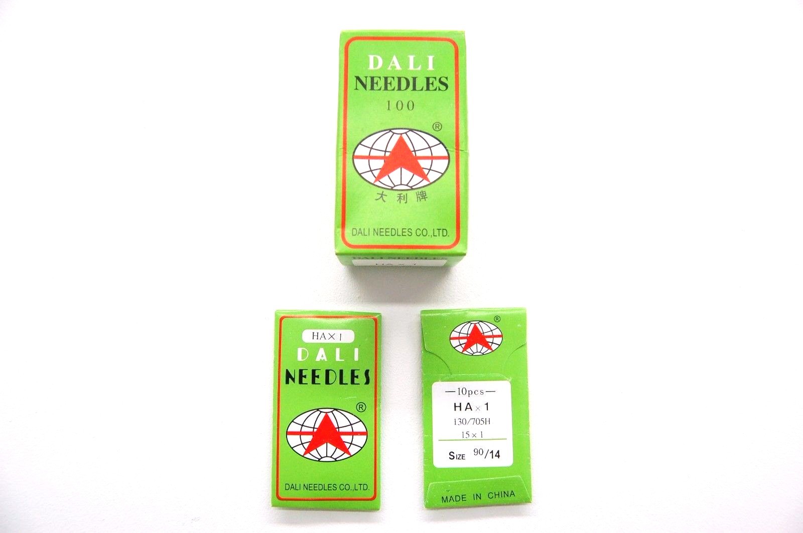 100 DALI DOMESTIC SEWING MACHINE NEEDLES HAX1 90/14 FOR BROTHER,SINGER