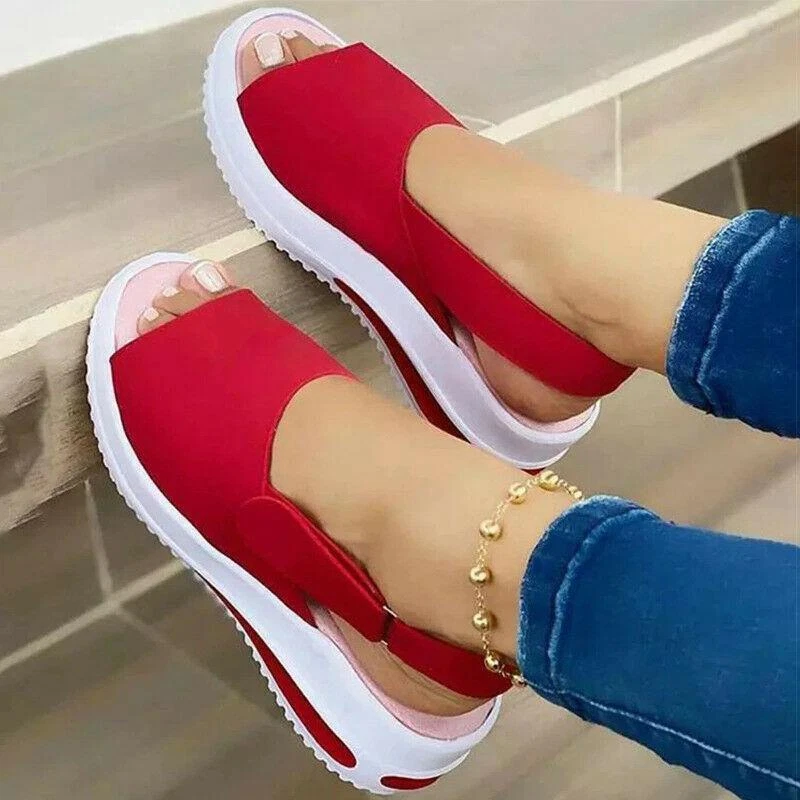 Sandalias De Plataforma De Moda Zapatos De Mujer Chanclas Para Mujer 2023 Nueva