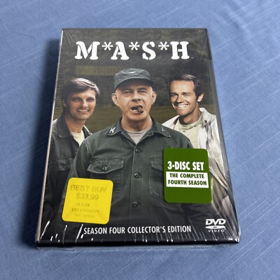 M*A*S*H - Season 4 (DVD, 2003, 3-Disc Set, Collector's Edition)  BRAND NEW