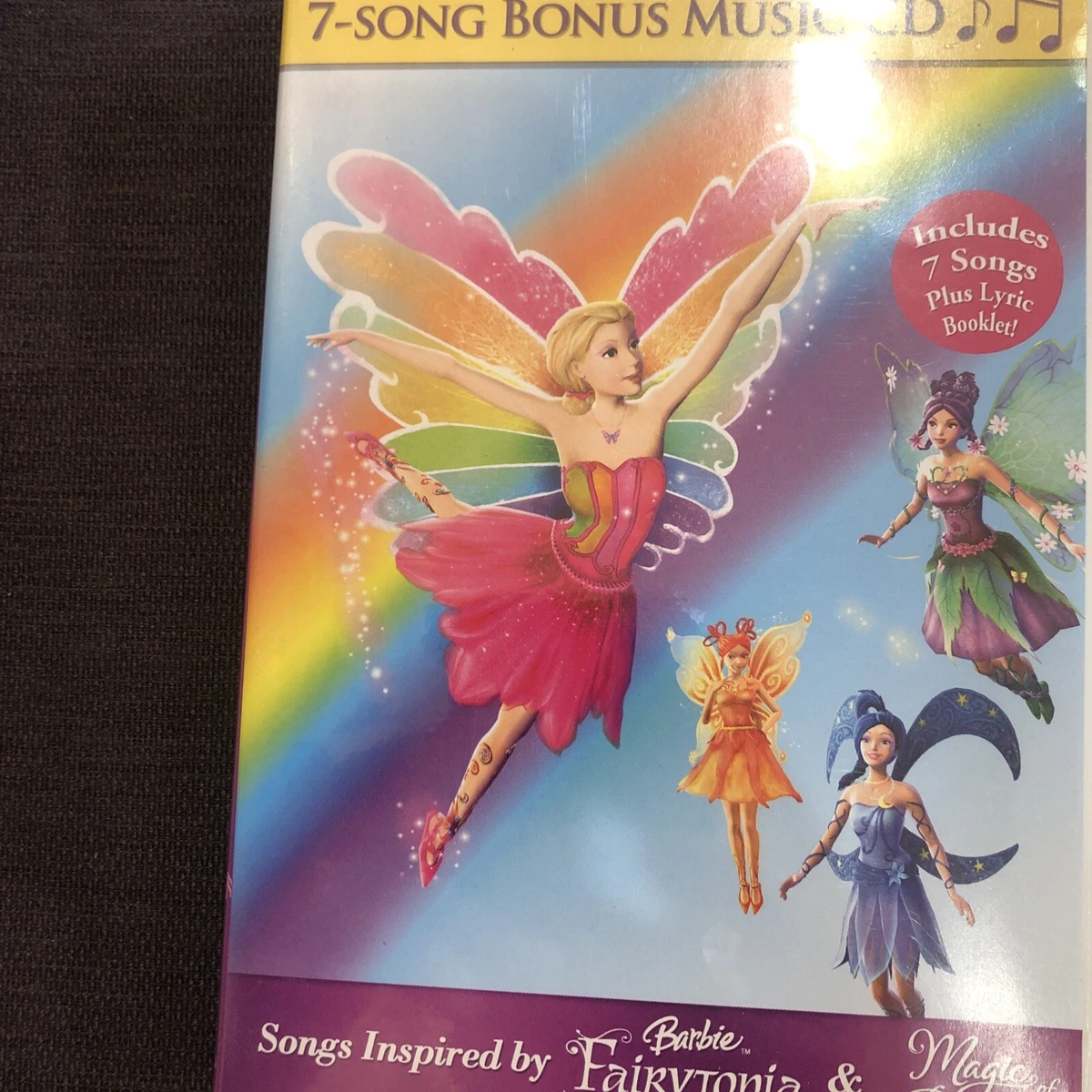 Barbie 7 Song Bonus Music CD Wal Mart Exclusive Magic of the Rainbow
