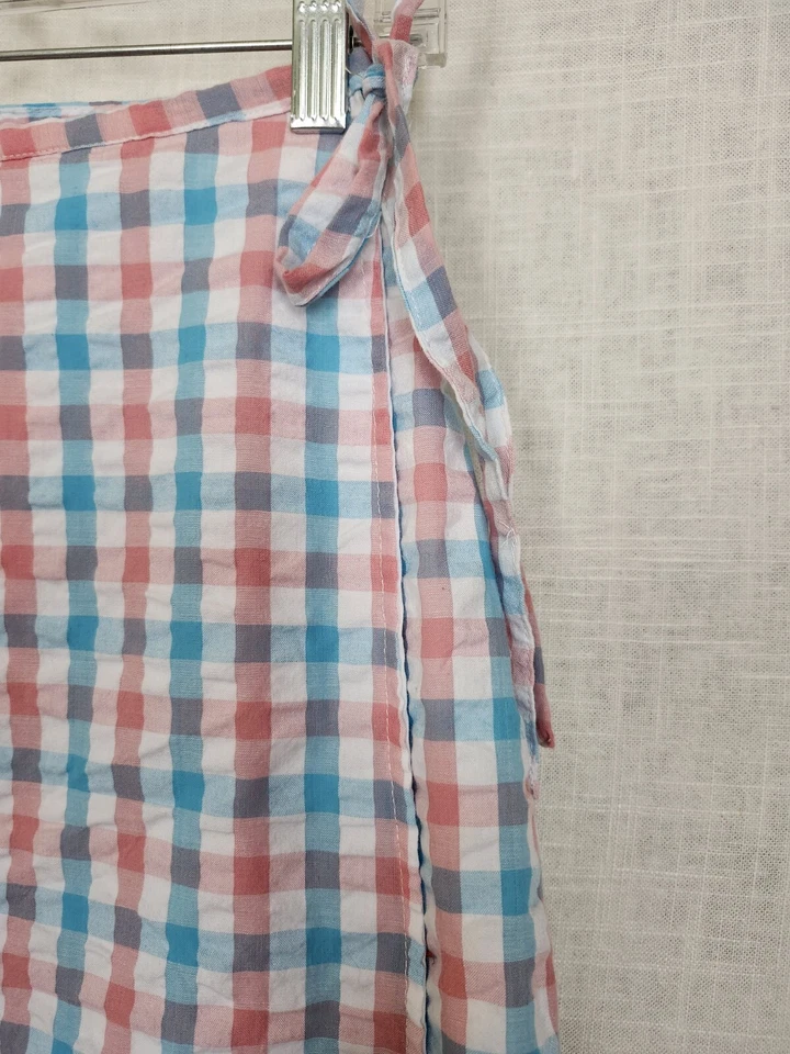 Lolly Wolly Doodle Wrap Around Skirt - Light Pink, Blue and White - Image 2 of 4