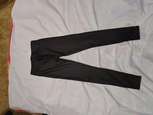 Tsful schwarze Kunstleder-Leggings/Yogahose Größe S (neu mit Etikett) - Bild 7 von 7