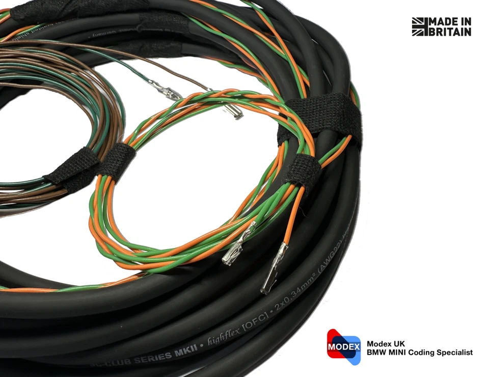 OEM BMW F10 F07 F01 F20 F30 Reverse Camera Retrofit Cable Set Wiring Harness - Image 2 of 4