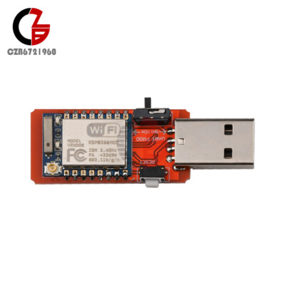 USB to ESP8266 ESP-07 ESP07 Wi-Fi Module w/ Built-in Antenna New