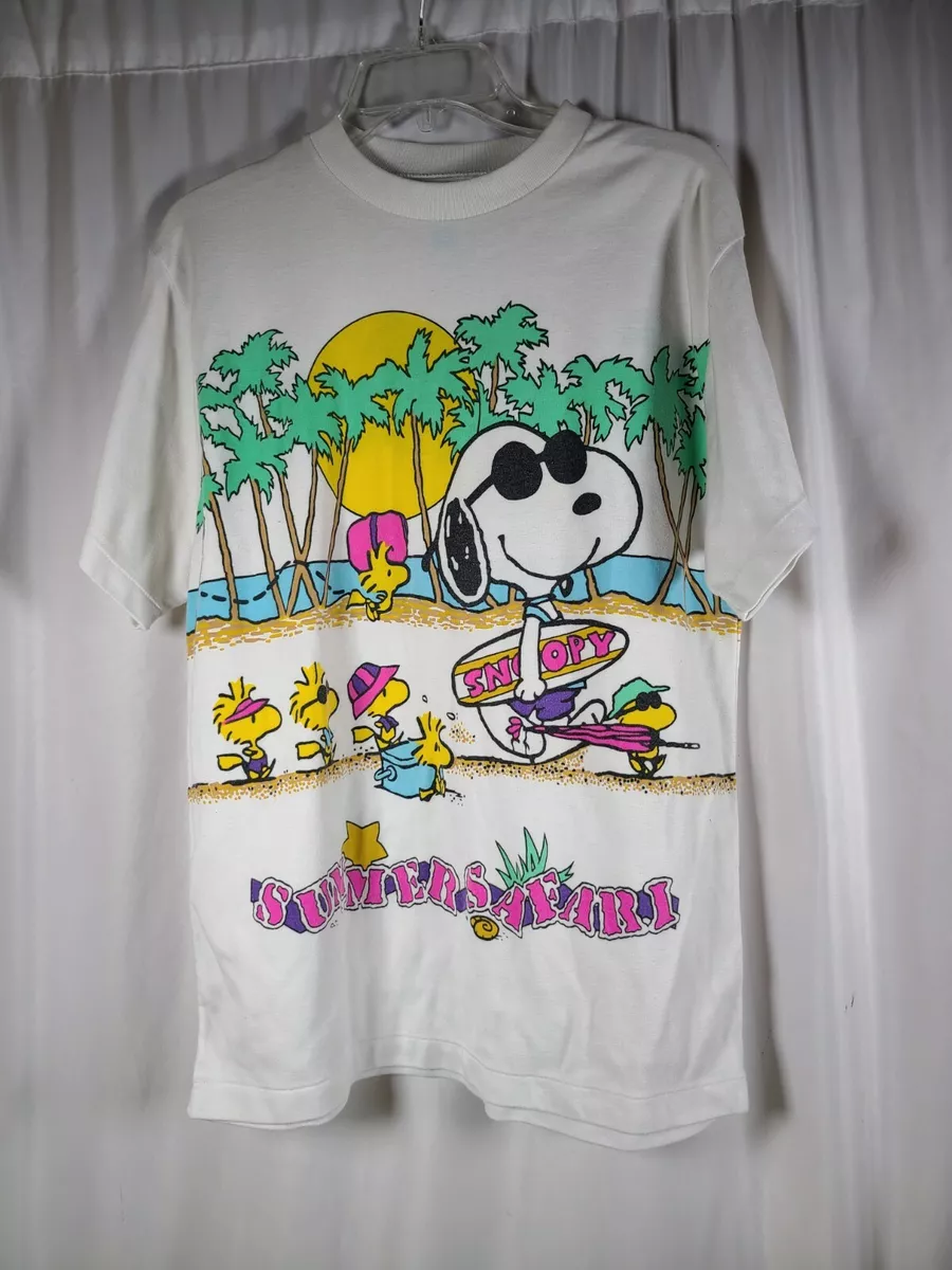 Snoopy Safery Cotton eBay Blend M Stitch | Single T Summer 1965 Vintage Peanuts Shirt