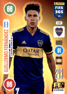 Fifa 365 Cards 2021 - 127 Guillermo Fernandez Team Mate