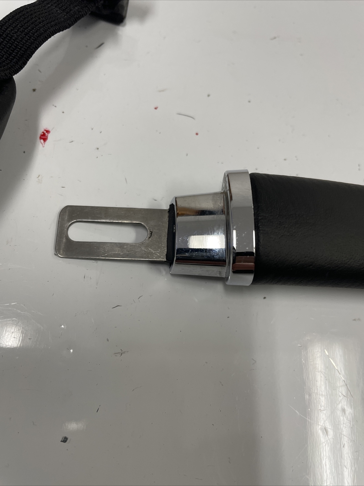2014 Bentley Continental Flying Spur OEM Black Leather Roof Grab Handle 2014-18