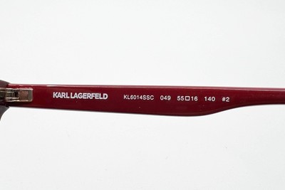 Karl Lagerfeld KL6014S 049 Sunglasses Frames STRIPED  display picture 1