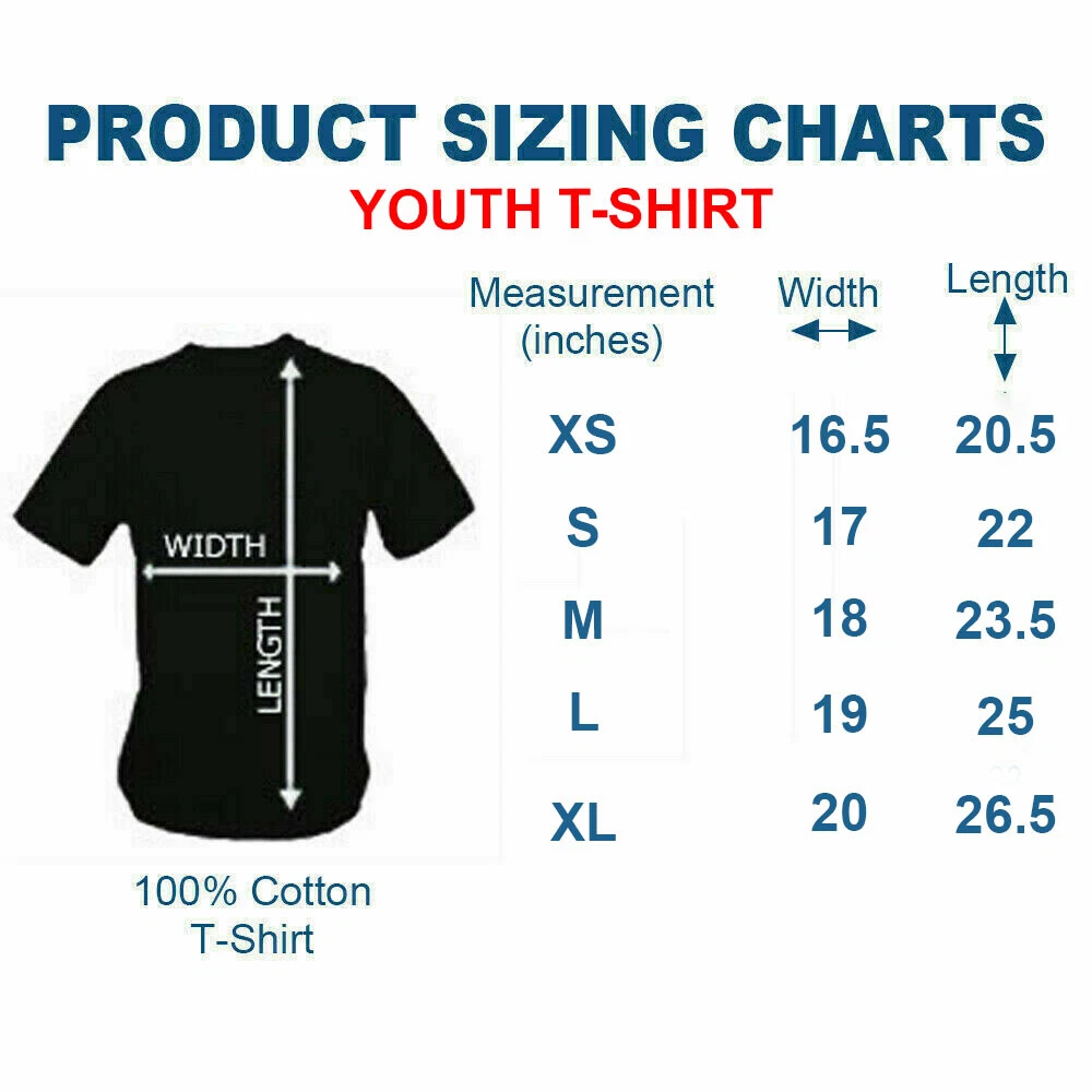 t shirt size 8 year old boy