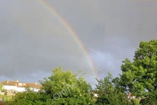 Photo 6x4 Rainbow , Eastway Morden/TQ2568 View eastward from a bedroom w c2009
