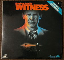 USED WITNESS - 1985 LASERDISC PAN  SCAN 1:33 LV-1736 