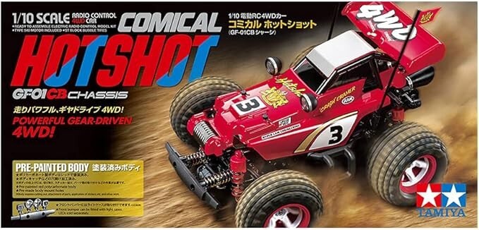 Tamiya 1/10 Electric RC Complete Set XB Comical Hotshot (GF-01CB