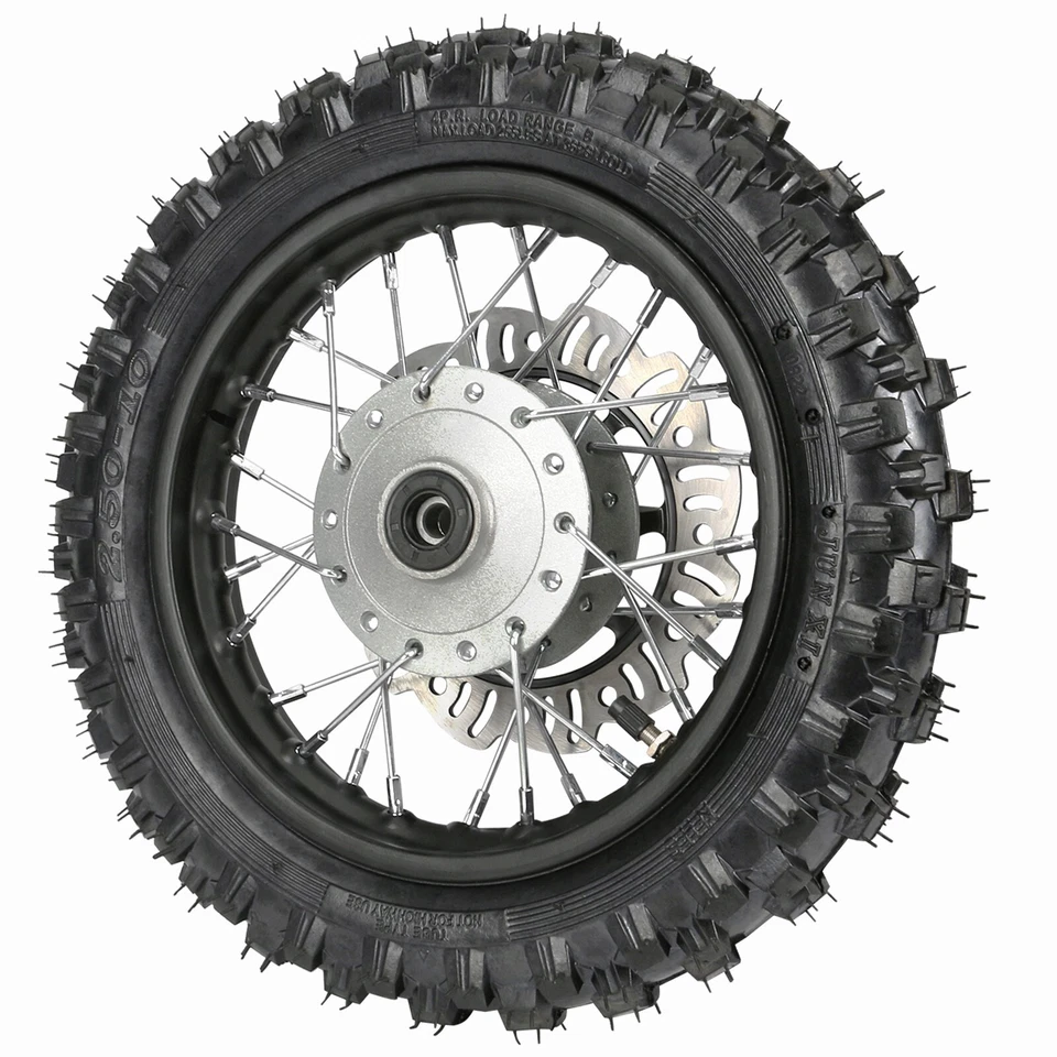 Kit freno disco manillar horquilla delantera +2,50-10 rueda F Honda CRF50 Yamaha TTR50 Foto 4 de 4