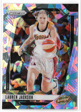 2024 Panini Prizm WNBA Cracked Ice #108 Lauren Jackson Seattle Storm Australia