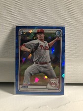 2020 Bowman Sapphire Damon Jones Philadelphia Phillies 1st Bowman #BCP-65 PWE 