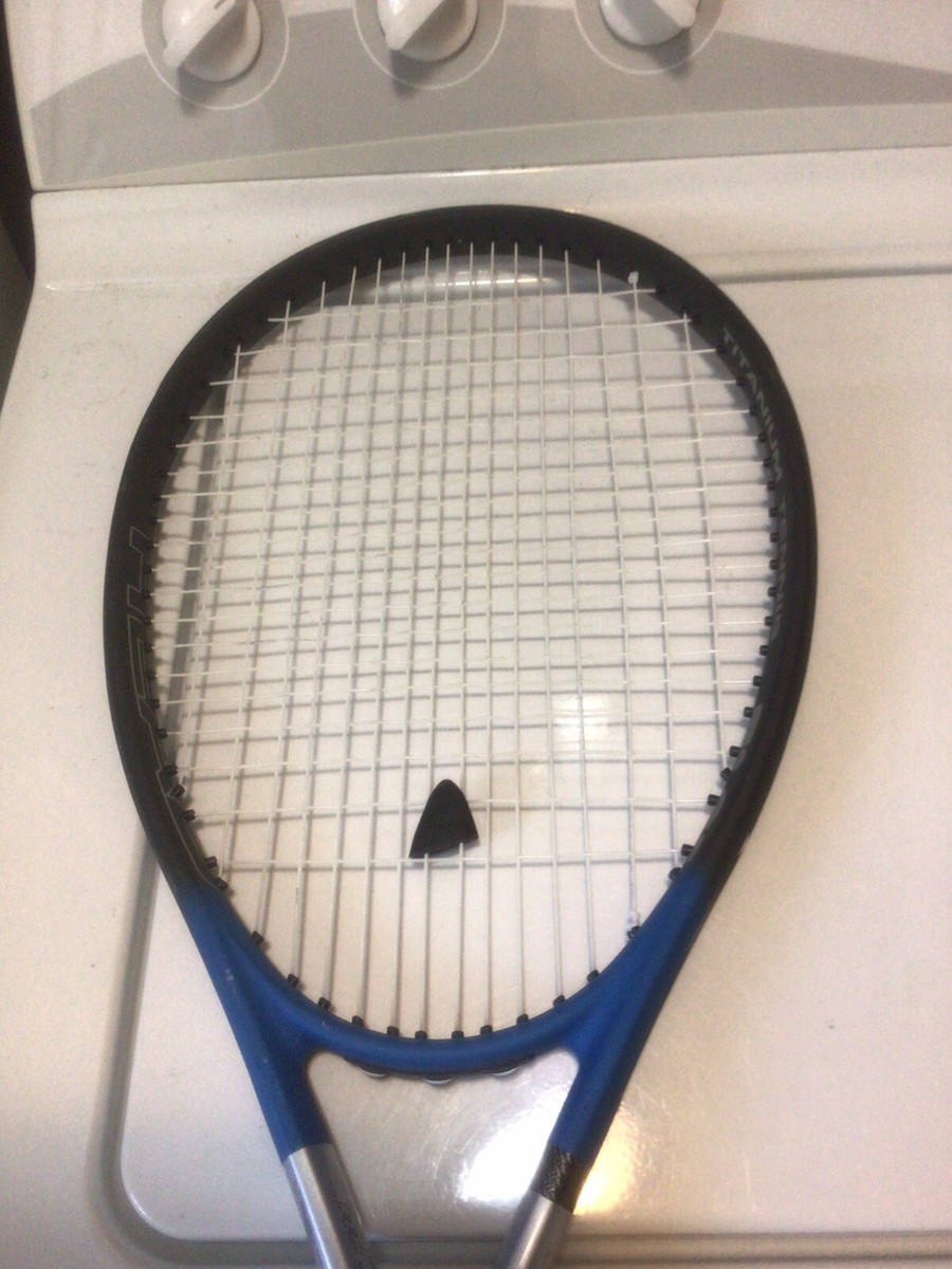 Raquette De Tennis HEAD Ti S1 Titane – 4 3/8 (OS 107), Poignée 7 1/2, Avec Sac D'origine