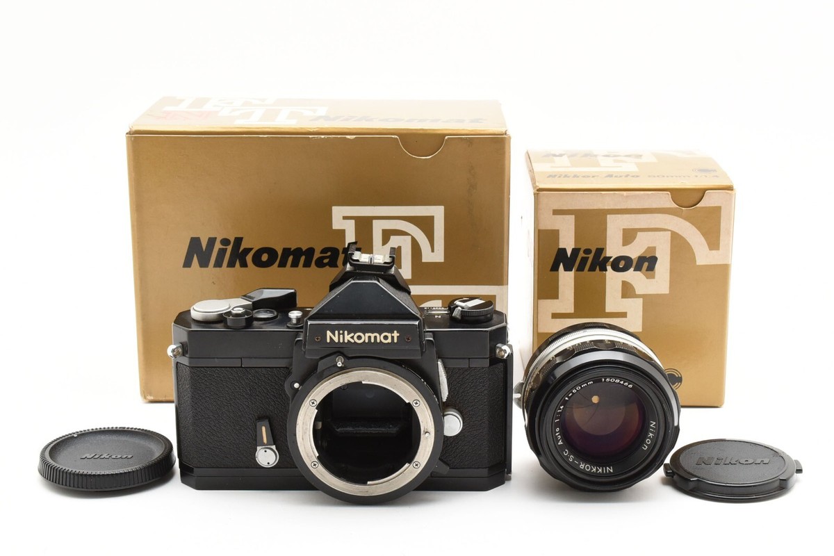 EXC＋5]Nikon Nikomat FTN Film Camera Black NIKKOR-S・C Auto