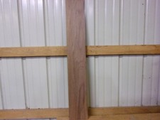 1 PC WALNUT LUMBER WOOD KILN DRIED BOARD 41 5/8"X 6 1/2"X 5/8" LOT 1138V FLAT