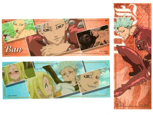 10 PC Mix The Seven Deadly Sins Anime Stickers - No Duplicates - Laptop Luggage Decals