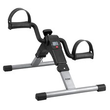 Mini Exercise Bike Workout Stepper Under Desk Cycle for Arm/Leg LCD Display