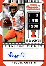 2020 Panini Contenders Draft Picks #278 Reggie Corbin