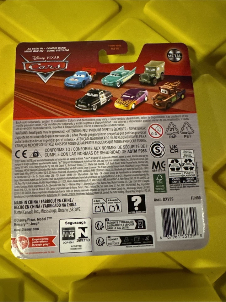 LIZZIE Disney Pixar CARS Tin Lizzie Ford Model T 2025 - Image 2 of 2