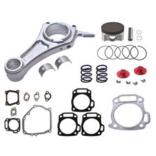 3.308"Aluminum Connecting Rod & 70mm Flat Top Piston Fit Predator 212cc Go Kart
