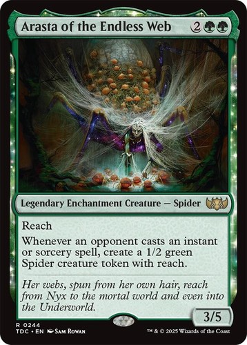Arasta of the Endless Web [Tarkir: Dragonstorm Commander] Near Mint