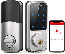 SMONET Smart Deadbolt Lock Keyless Entry Electronic Digital Keypad Door Lock APP