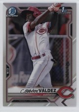 2021 Bowman Chrome Prospects Refractor /499 Malvin Valdez #BCP-184 6u5