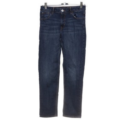 H&M, Jeans, Größe: 150, RELAXED FIT ADJUSTABLE WAIST TAPERED LEG, Blau #Rge