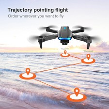4K HD Camera Drone WiFi FPV RC Foldable Dual Camera with 4 Batteries 14