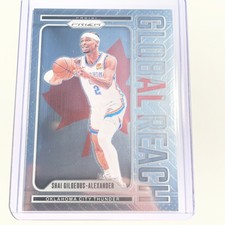 2024-25 Panini Prizm - Global Reach Shai Gilgeous-Alexander #6
