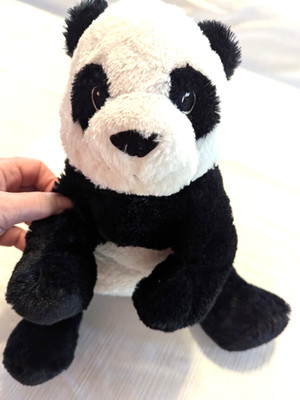 Ikea Panda Plush Toy Stuffed Animal Teddy Bear Kramig Collection Floppy Soft 13''
