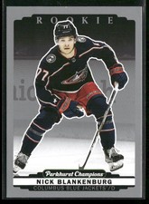 2022-23 Parkhurst Champions - Rookies Nick Blankenburg #284 Silver (RC)
