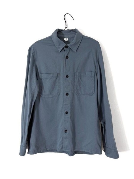 Men ARKET Jacket Navy Cotton L