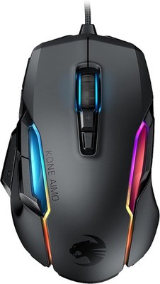 Roccat Kone Aimo Remastered RGBA Smart Customized Gaming Mouse (Optical OWL-Eye