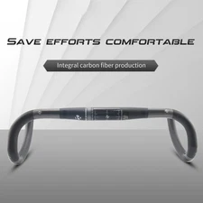 31.8mm Carbon Handlebar Road Bicycle Drop Bar 380/400/420/440mm UD Matte Parts