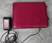 Sony DVP-FX750 Portable DVD Player Red 7    Tested Working   Switch Missing