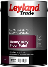 Green Floor Paint 2.5 L Leyland Trade Heavy Duty Concrete Tile empire M