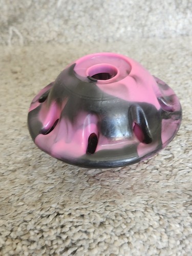 UFO treat dispenser rubber dog chew toy