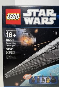 *RARE SEALED* RETIRED LEGO 10221 Star Wars Super Star Destroyer 3152pcs 