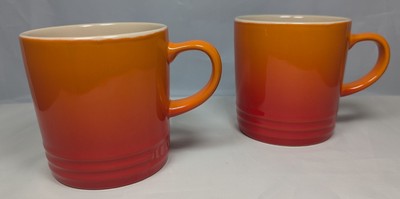 LE CREUSET Flame 350ml Coffee Mug Set of 2 Second Choix