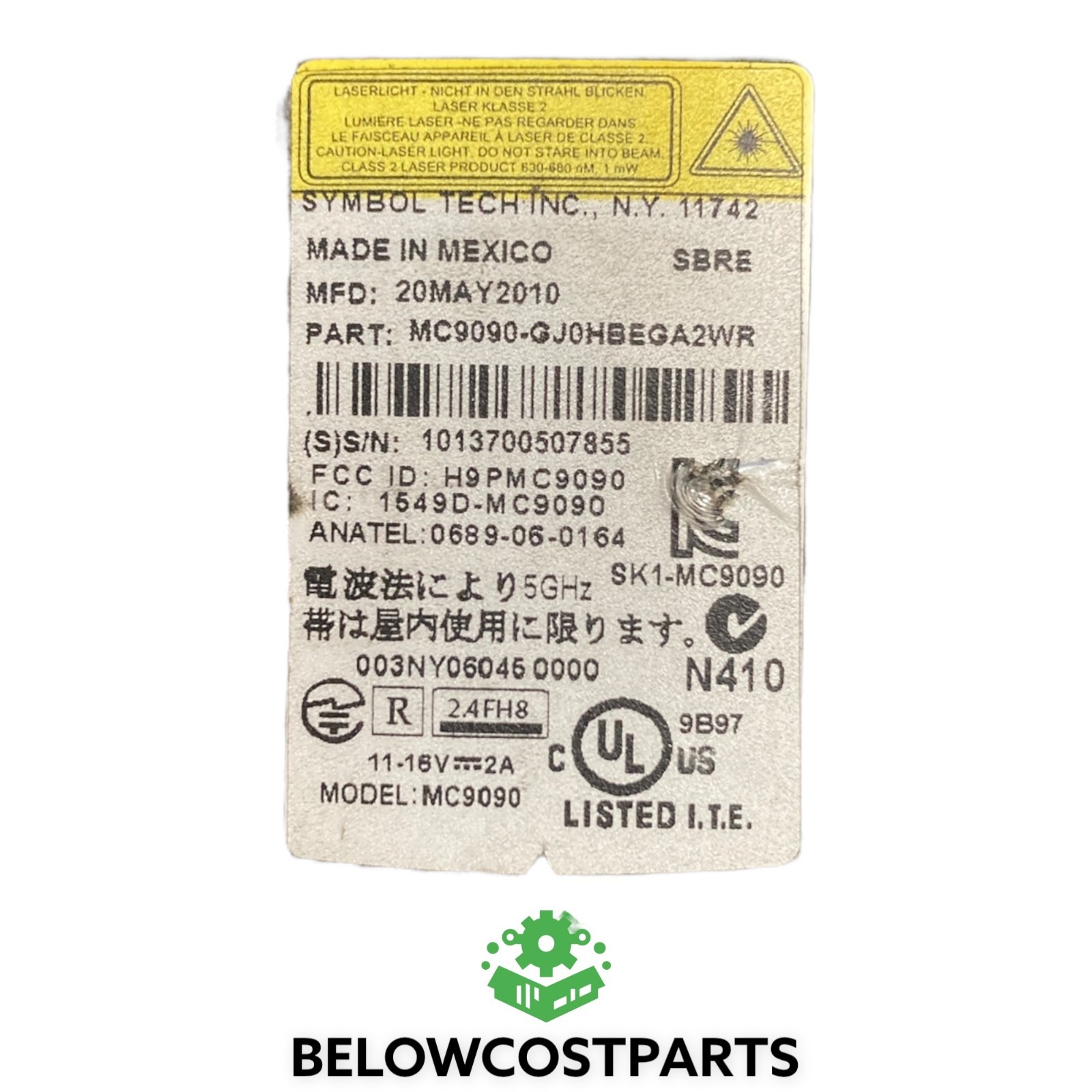 Motorola MC9090 Symbol MC9090-G Wireless Barcode Scanner Mobile Computer