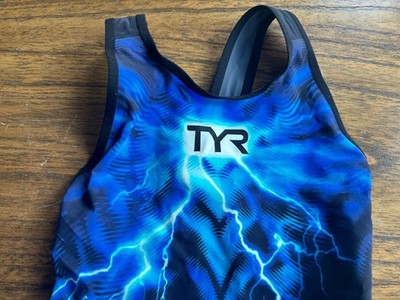 TYR Venzo Phantom Oblivion Closed Back Blue Womens Sz 23 | eBay