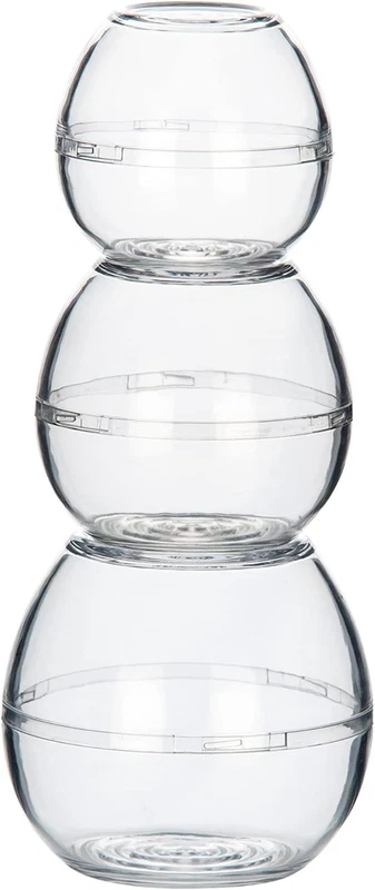 Set 3 Contenitori per Cibi Porta Alimenti TESCOMA Salva Freschezza Frigorifero, fotografia 8 di 10